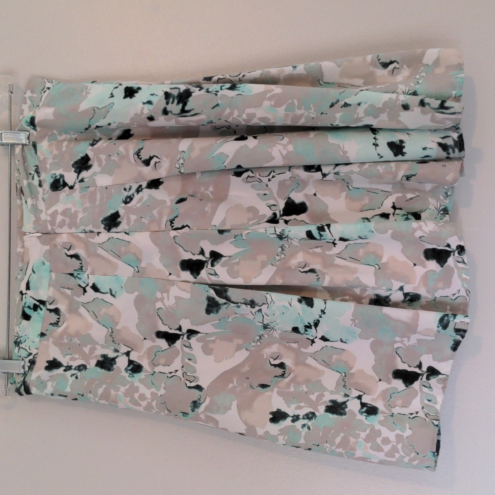 Ricki's Foral A-Line Skirt Women's Size 10 Lined Back Zip Mini Cottagecore - Picture 2 of 9
